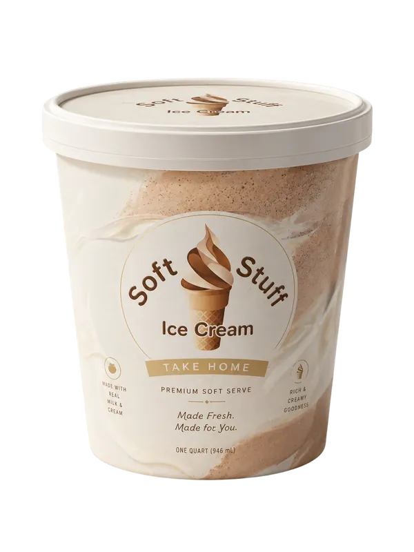 Soft Serve Take Home container